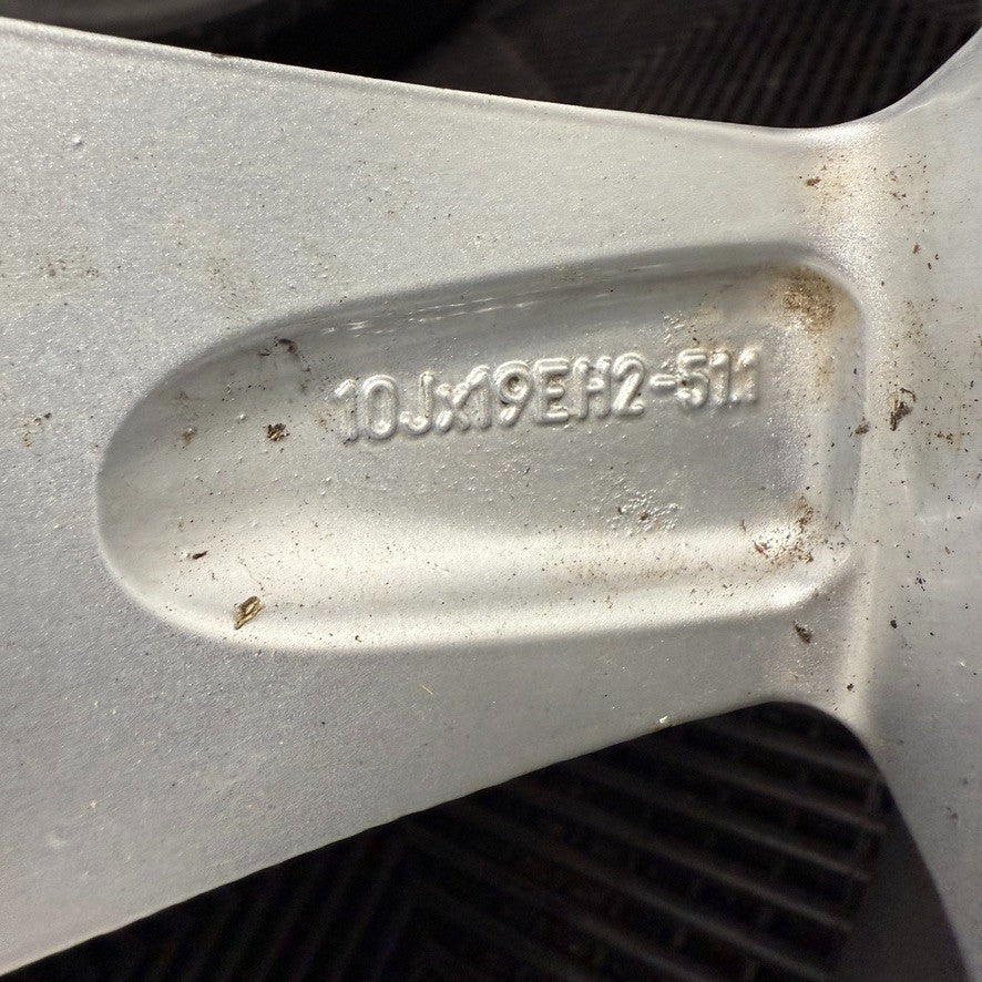 19" 18'' GENUINE FERRARI 612 SCAGLIETTI ALLOY WHEELS TYRES 194187 194186