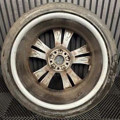 1X 18" GENUINE MERCEDES A CLASS CLA SPORT ALLOY WHEEL TYRE W176 W246 A2464010400