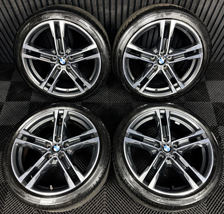 18'' BMW 1 Series 819 Grey M Sport 2 F40 F44 Alloy Wheels Tyres 8092352 Genuine