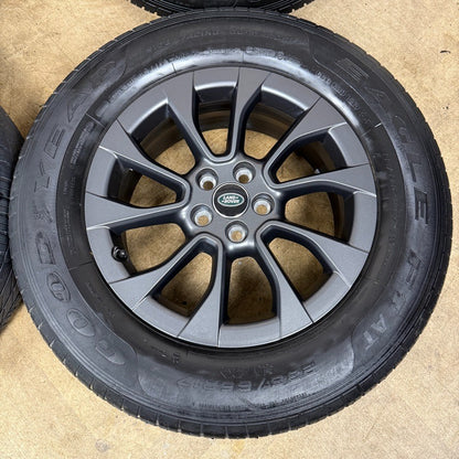 17'' GENUINE RANGE ROVER EVOQUE GREY LAND DISCOVERY SPORT ALLOY WHEELS TYRES