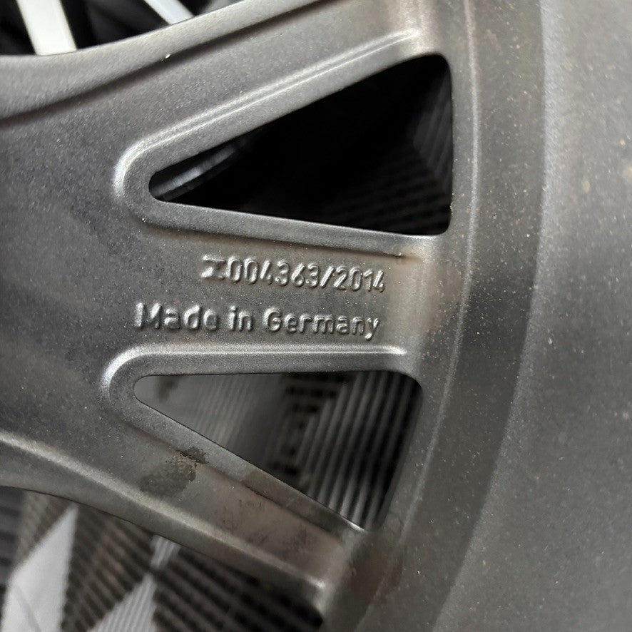 20'' GENUINE AUDI S6 A6 S LINE BLACK EDITION C8 ALLOYS WHEELS TYRES 4K0601025AB