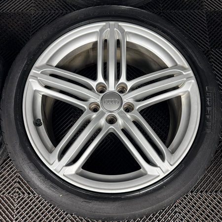 19'' Audi Q3 S Line 5 Triple Segment Wheels Tyres Alloys 8U0601025AC Genuine