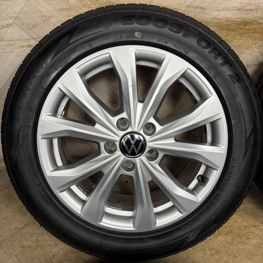 17'' GENUINE VW CADDY BARAHONA ALLOY ALLOYS WHEELS TYRES 2K7601025A