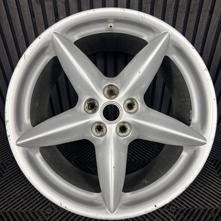1X 18'' Ferrari 360 Modena Spider Alloy Wheel 5 Spoke Rear Single 164175 Genuine