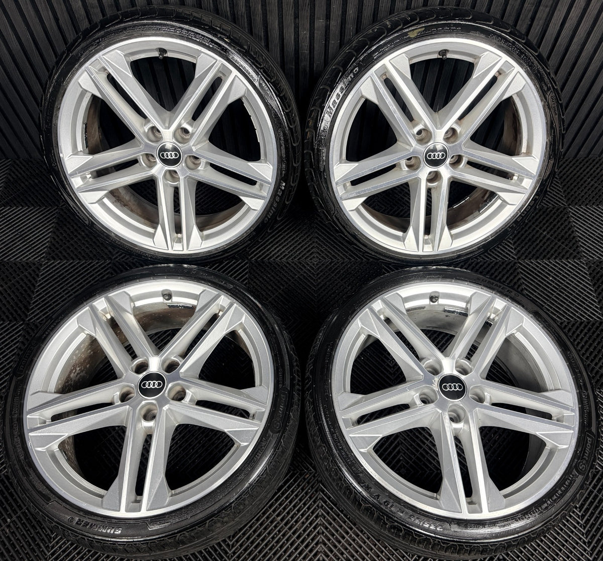 19'' Audi A3 A4 S Line Wheels Alloys Tyres 80A601025G Genuine