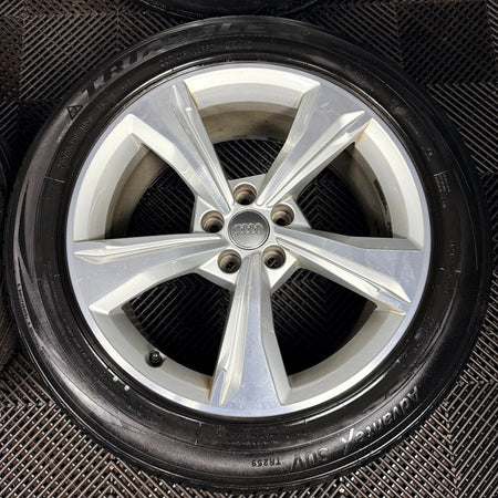 19" Audi Q5 5 Spoke S Line Alloy Wheels Tyres 5X112 Speedline 80A601025E Genuine