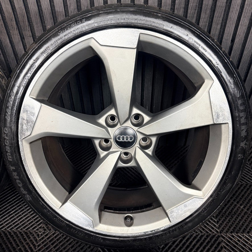 19'' Audi A4 S Line Black Edition B8 B9 Rotor Wheels Alloys 8W0601025CG Genuine