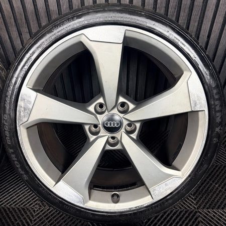 19'' Audi A4 S Line Black Edition B8 B9 Rotor Wheels Alloys 8W0601025CG Genuine