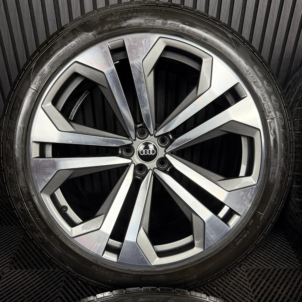 22'' GENUINE AUDI SQ8 Q8 S LINE 4M ALLOY WHEELS ALLOYS TYRES 4M8601025K