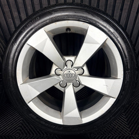 16'' Audi A1 5 Spoke Alloy Wheels Alloys Tyres Genuine 8XA601025A