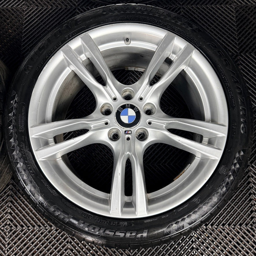 18" Bmw 3 Series 400 M Sport F30 F31 F32 F36 E90 E92 Alloy Tyres Wheels Genuine