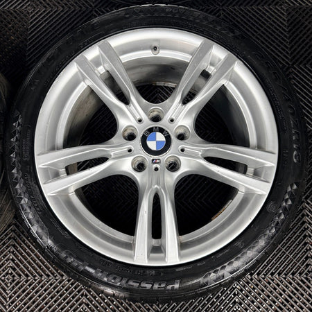 18" Bmw 3 Series 400 M Sport F30 F31 F32 F36 E90 E92 Alloy Tyres Wheels Genuine