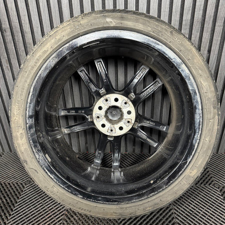 1X 19" GENUINE BMW 3 SERIES 791 M SPORT 4 G20 BLACK DC ALLOY WHEEL 8089892 FRONT