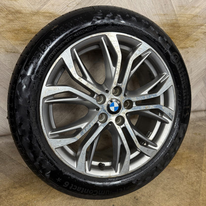1X 18'' GENUINE BMW X1 566 F48 X1 F39 ALLOY WHEEL TYRE 6856067 7.5J ET51