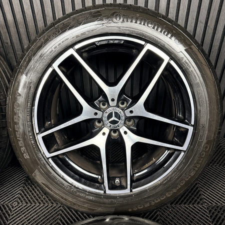 19'' Mercedes AMG GLC Black DC Sport Alloy Wheels Tyres Genuine A2534011800
