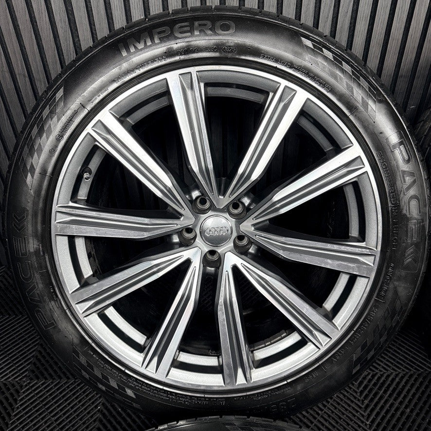21'' Audi Q8 S Line Multispoke Alloy Wheels Alloys Tyres 4M8601025G Genuine