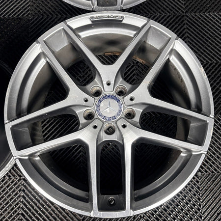 19'' Mercedes AMG GLC Grey DC Sport Alloy Wheels 5X112 Genuine A2534011800