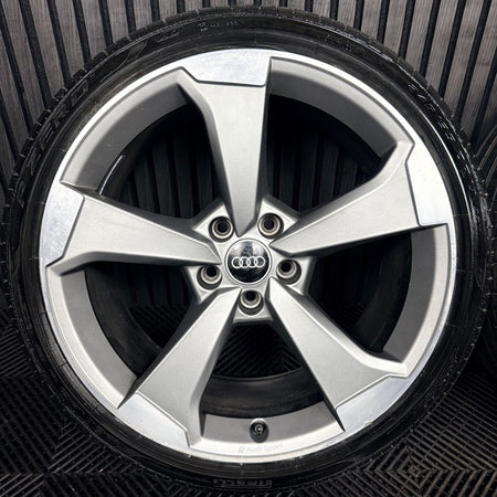 19'' Audi A4 S Line Black Edition B8 B9 Rotor Wheels Alloys 8W0601025CG Genuine
