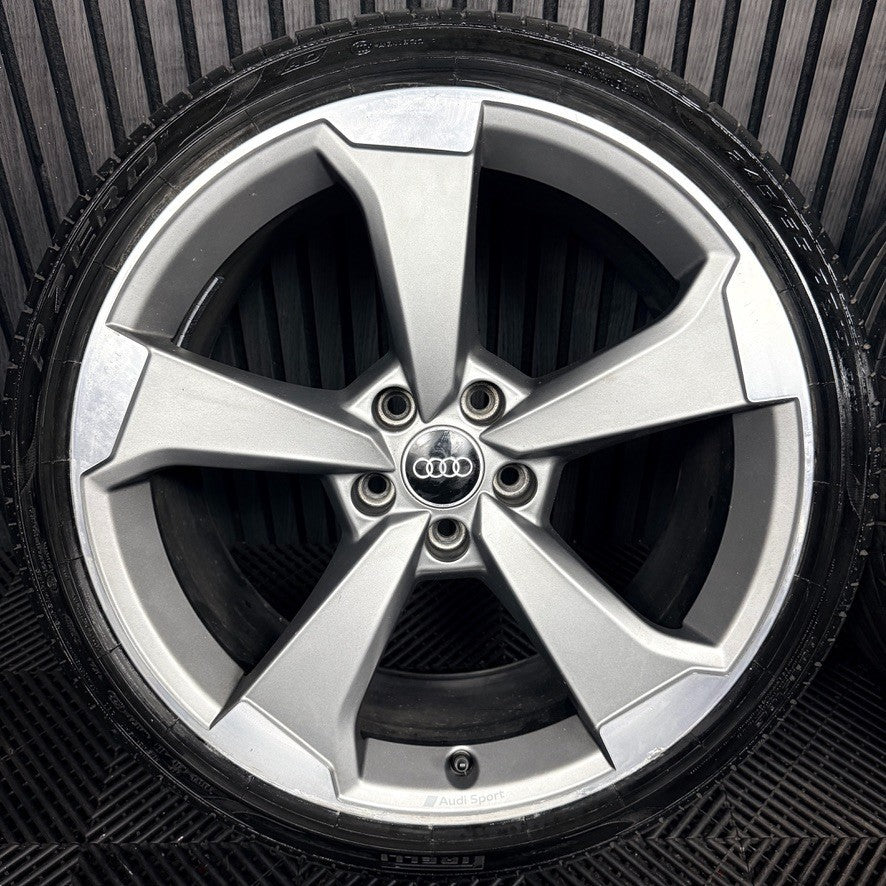 19'' Audi A4 S Line Black Edition B8 B9 Rotor Wheels Alloys 8W0601025CG Genuine