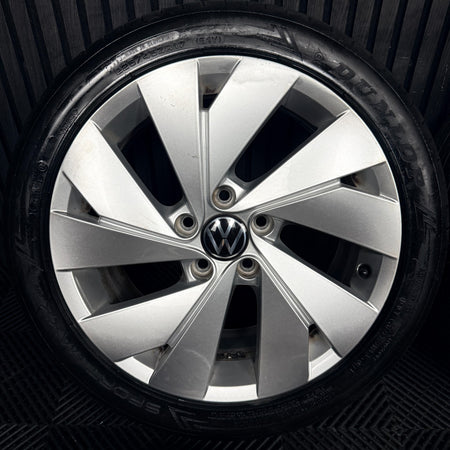 17'' VW Golf Belmont MK8 MK7 MK6 Alloy Wheels Tyres Alloys 5H0601025C Genuine