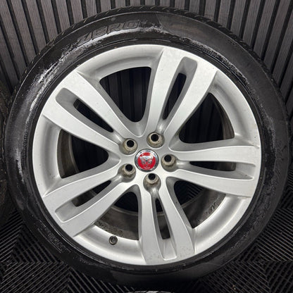 19'' GENUINE JAGUAR XK TOBA X351 ALLOY WHEELS TYRES BW9M-1007-JB KA