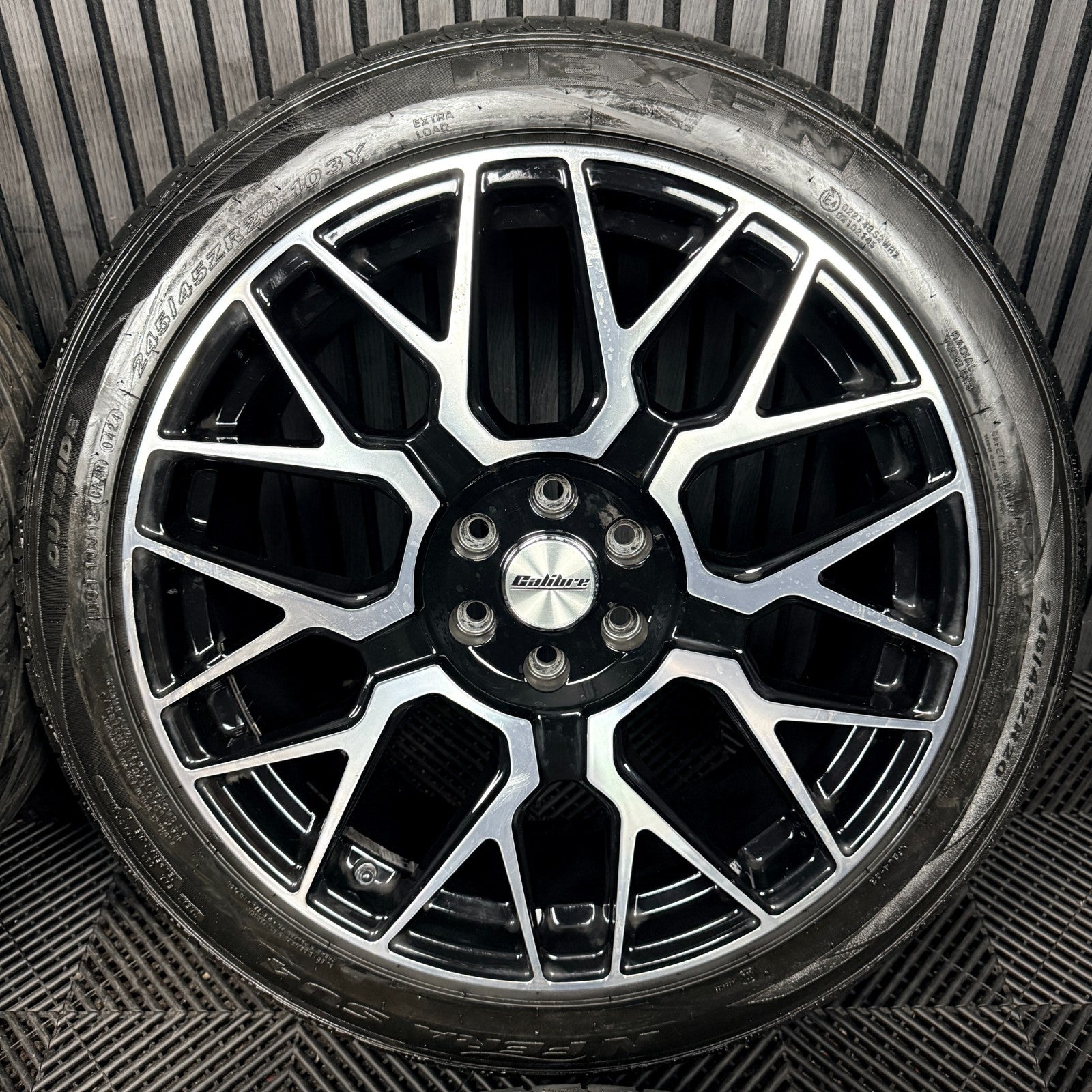 20" Calibre BMF Spartan Ford Transit Custom T7 VW Transporter Alloy Wheels Tyres