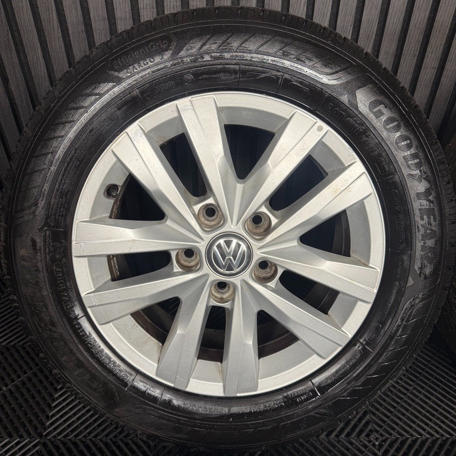 16'' GENUINE VW TRANSPORTER T6 T6.1 T5 CARAVELLE CLAYTON ALLOY WHEELS TYRES