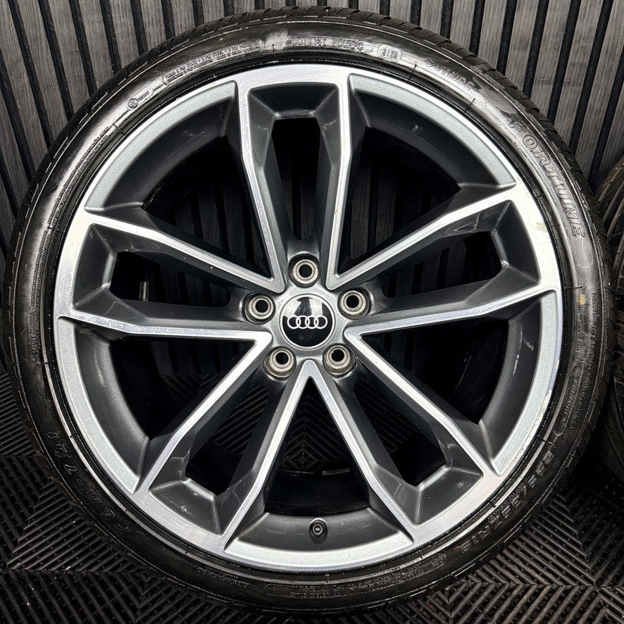 19'' Audi A5 S Line S5 Alloy Wheels Alloys Tyres 8W0601025DF Genuine