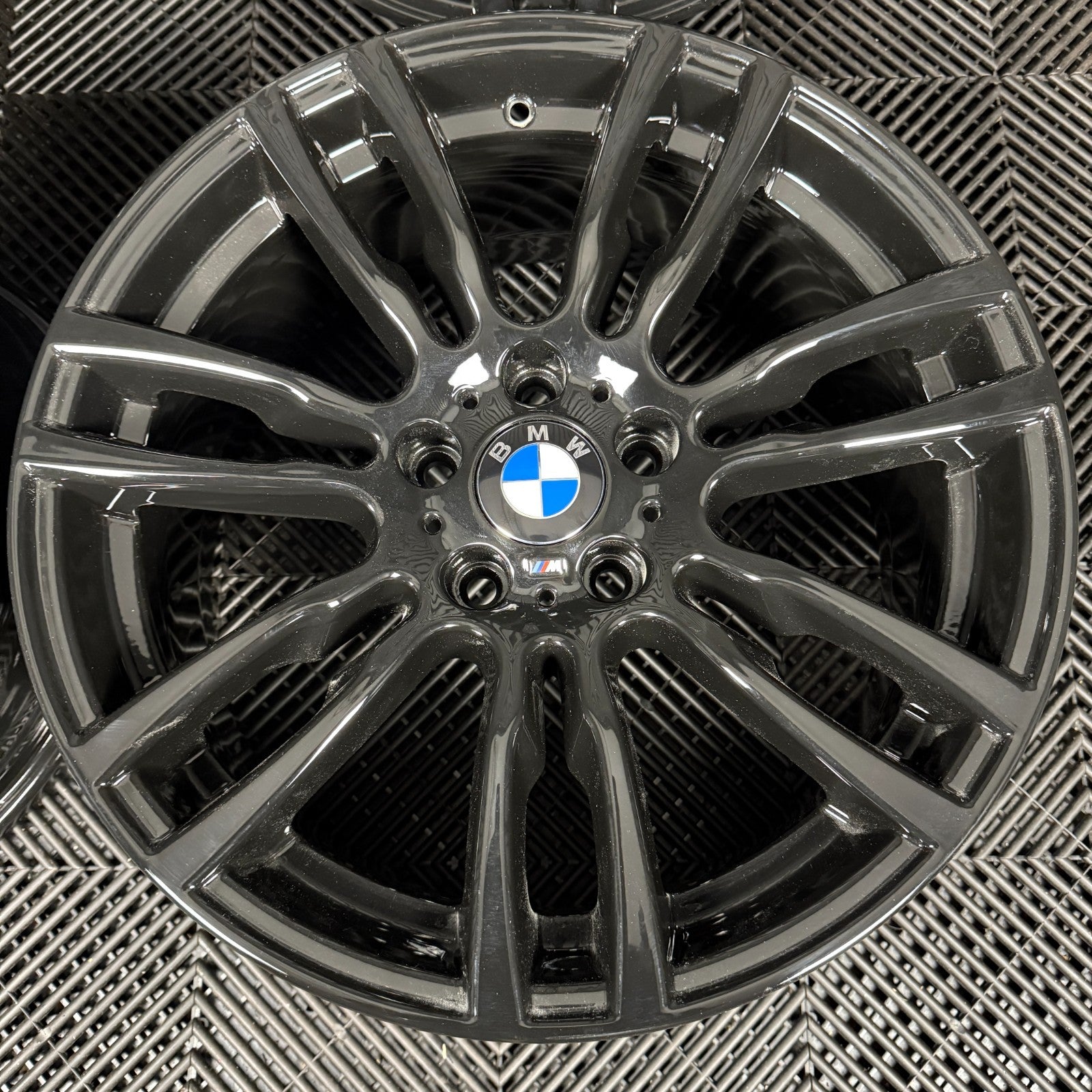 19" GENUINE BMW 3 SERIES 403 BLACK M SPORT F30 F31 F32 E90 E92 ALLOY WHEELS