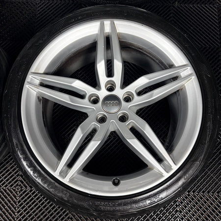 19'' Audi A5 S Line Star Alloy Wheels Alloys Tyres 8W0601025AM Genuine