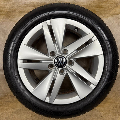 1X 16'' GENUINE VW GOLF MK8 NORFOLK ALLOY WHEEL TYRE GT SINGLE 5H0601025
