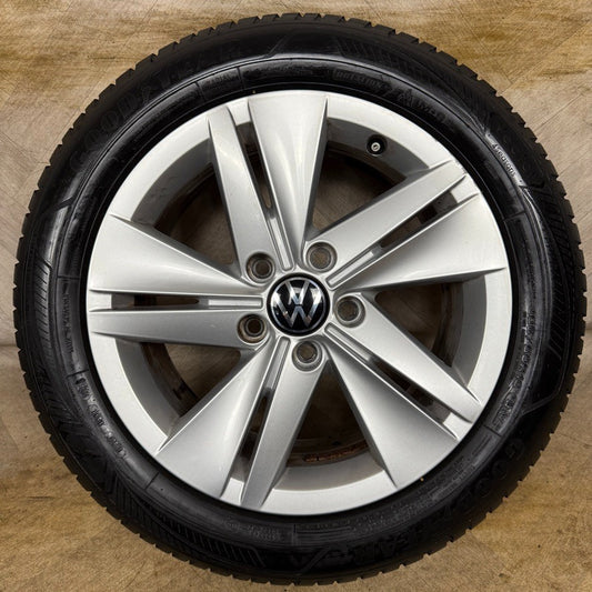 1X 16'' GENUINE VW GOLF MK8 NORFOLK ALLOY WHEEL TYRE GT SINGLE 5H0601025