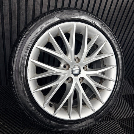 1X 17'' Seat Leon FR MK3 Alloy Wheel Tyre Single Genuine 5F0601025H