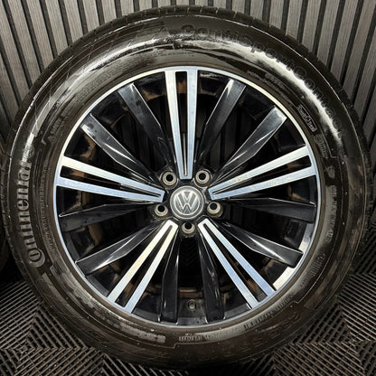 18'' GENUINE VW TIGUAN PATAGONIA NIZZA MK2 ALLOY WHEELS TYRES ALLOYS 5NA601025AB