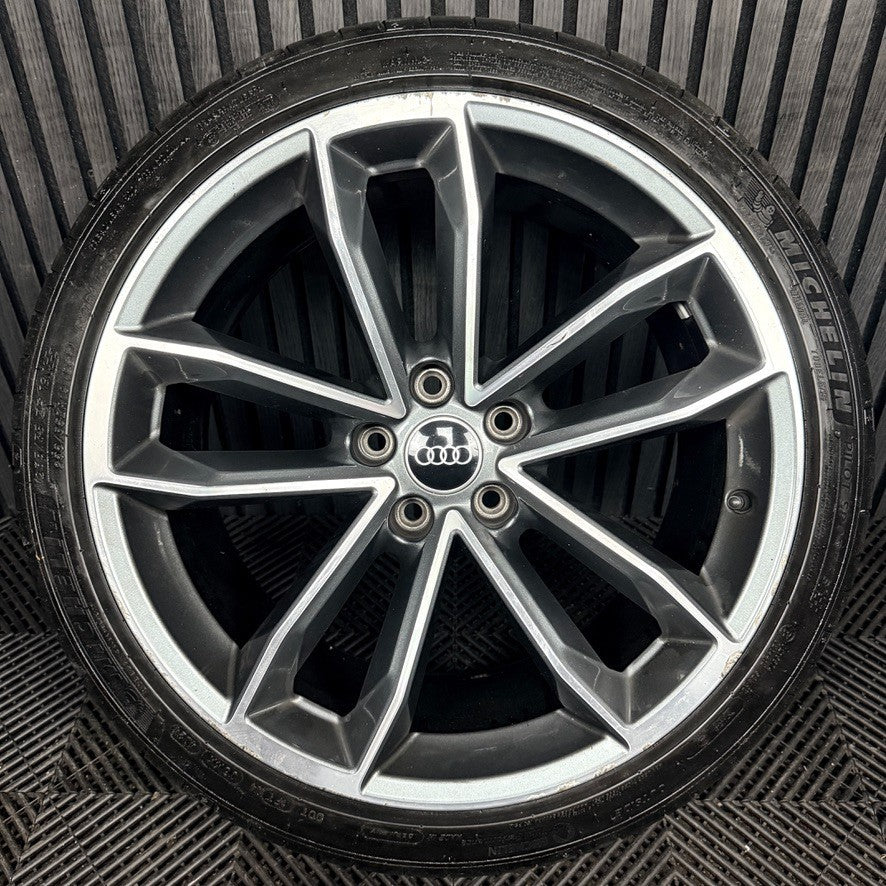 1X 19'' Audi A5 S5 S Line 5 Double Spoke Alloy Wheel Spare 8W0601025DF Genuine