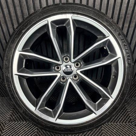 1X 19'' Audi A5 S5 S Line 5 Double Spoke Alloy Wheel Spare 8W0601025DF Genuine