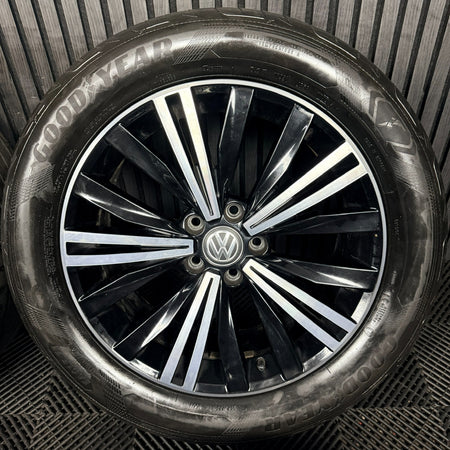 18'' Vw Tiguan Patagonia Mk2 Alloy Wheels Tyres Alloys 5NA601025AB Genuine
