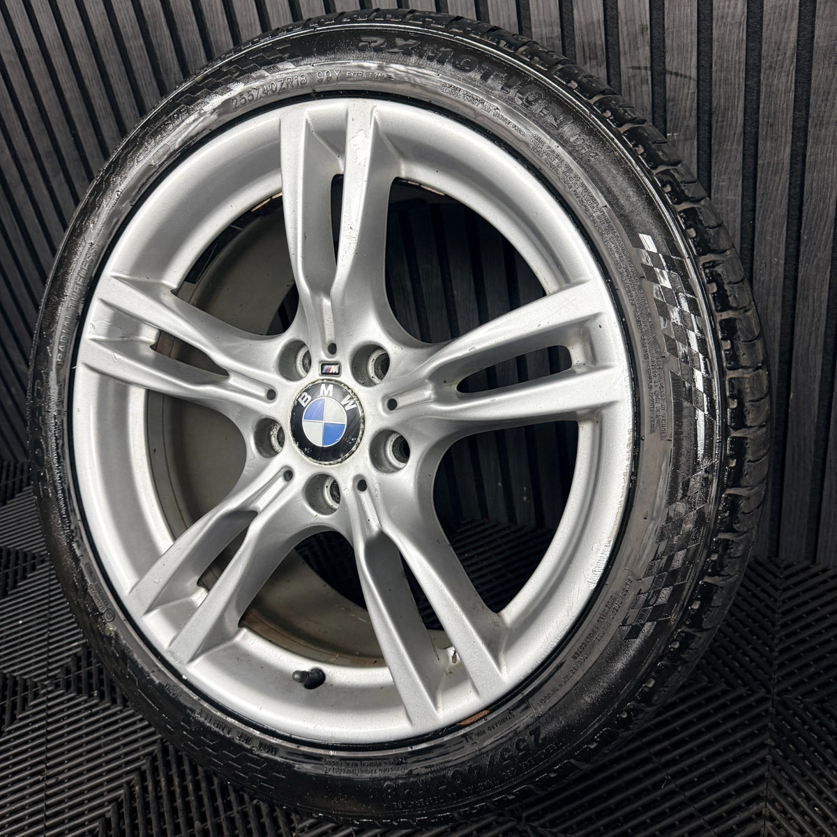 1X 18'' BMW 3 Series 400 M Sport F30 F32 4 Alloy Wheel Tyre Rear 7845881 Genuine