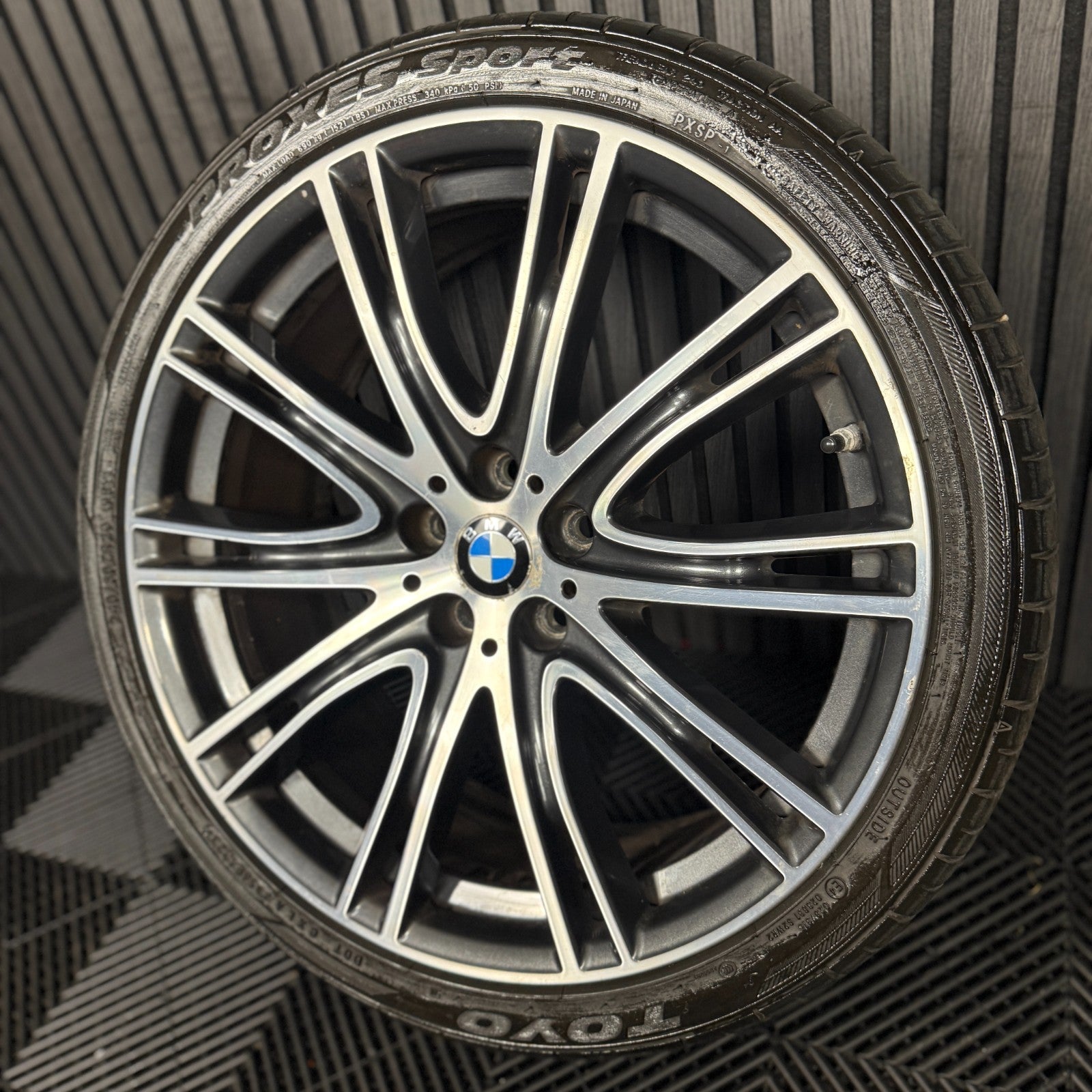 1X 20'' GENUINE BMW 5 SERIES 759 M G30 G31 SPORT ALLOY WHEEL FRONT 8053501
