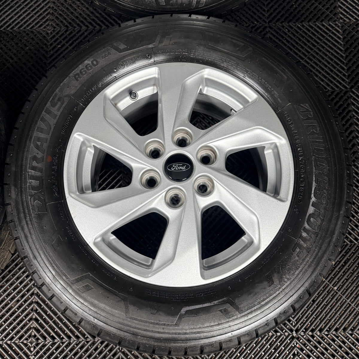 16" Ford Transit Custom Alloy Wheels Tyres Mk9 2024 6X120 Genuine