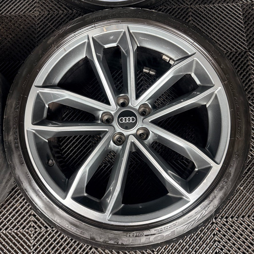 19'' Audi A5 S Line S5 Alloy Wheels Alloys Tyres 8W0601025DF Genuine
