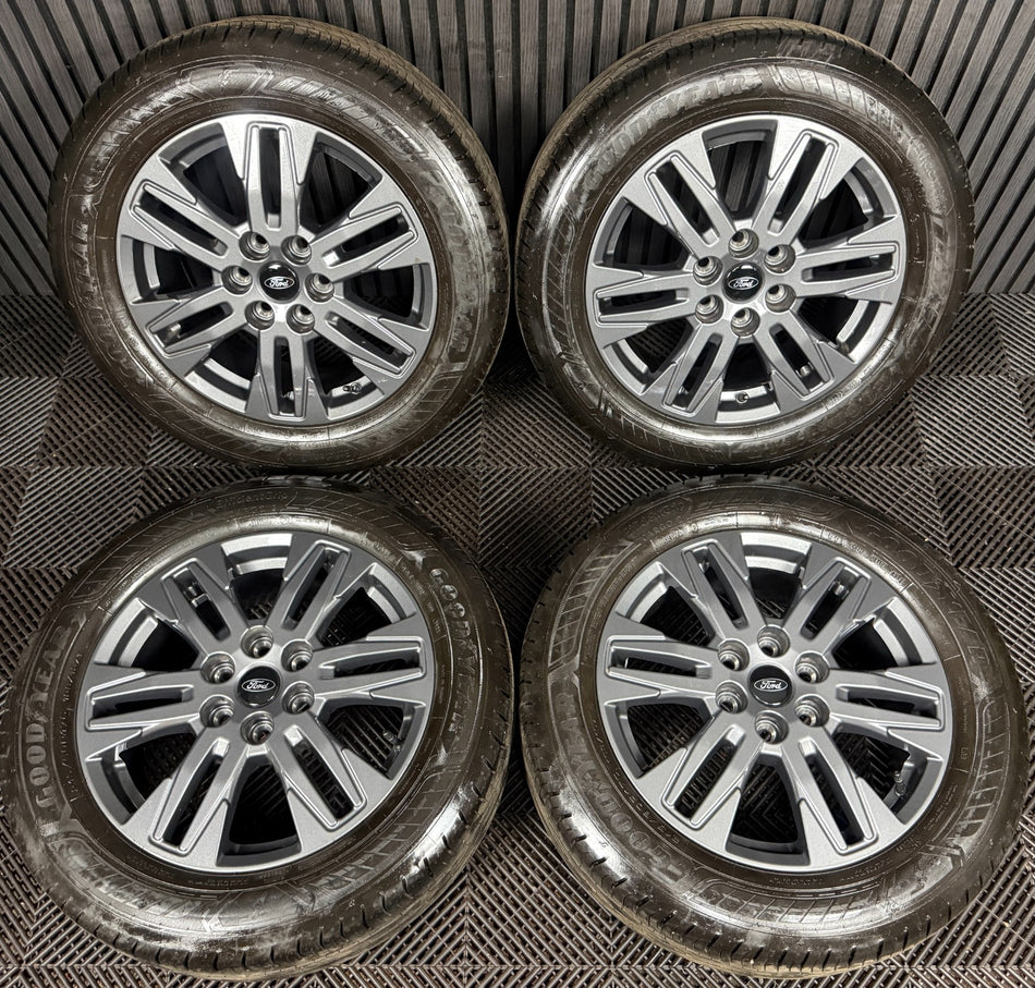 17" Ford Transit Custom Grey Alloy Wheels Tyres Mk9 2024 6X120 PZ31-FA Genuine