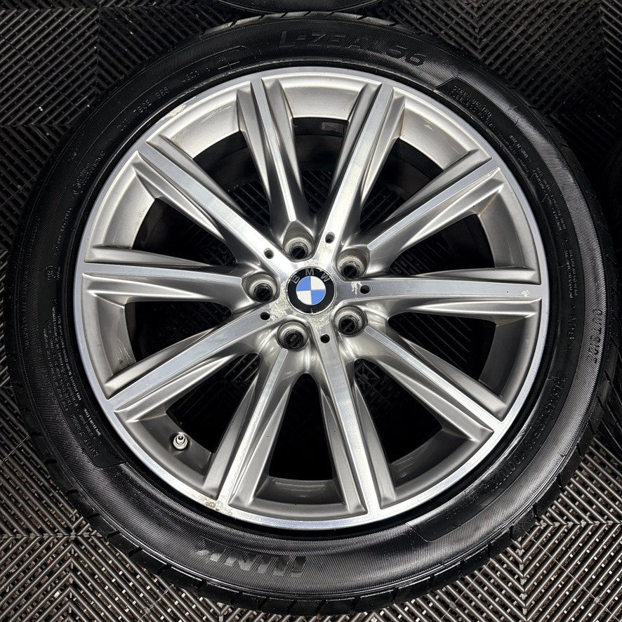 18" Bmw 5 Series 4 684 Grey Dc Sport G30 G31 Alloy Wheel Tyres 6874440 Genuine