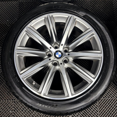 18" Bmw 5 Series 4 684 Grey Dc Sport G30 G31 Alloy Wheel Tyres 6874440 Genuine