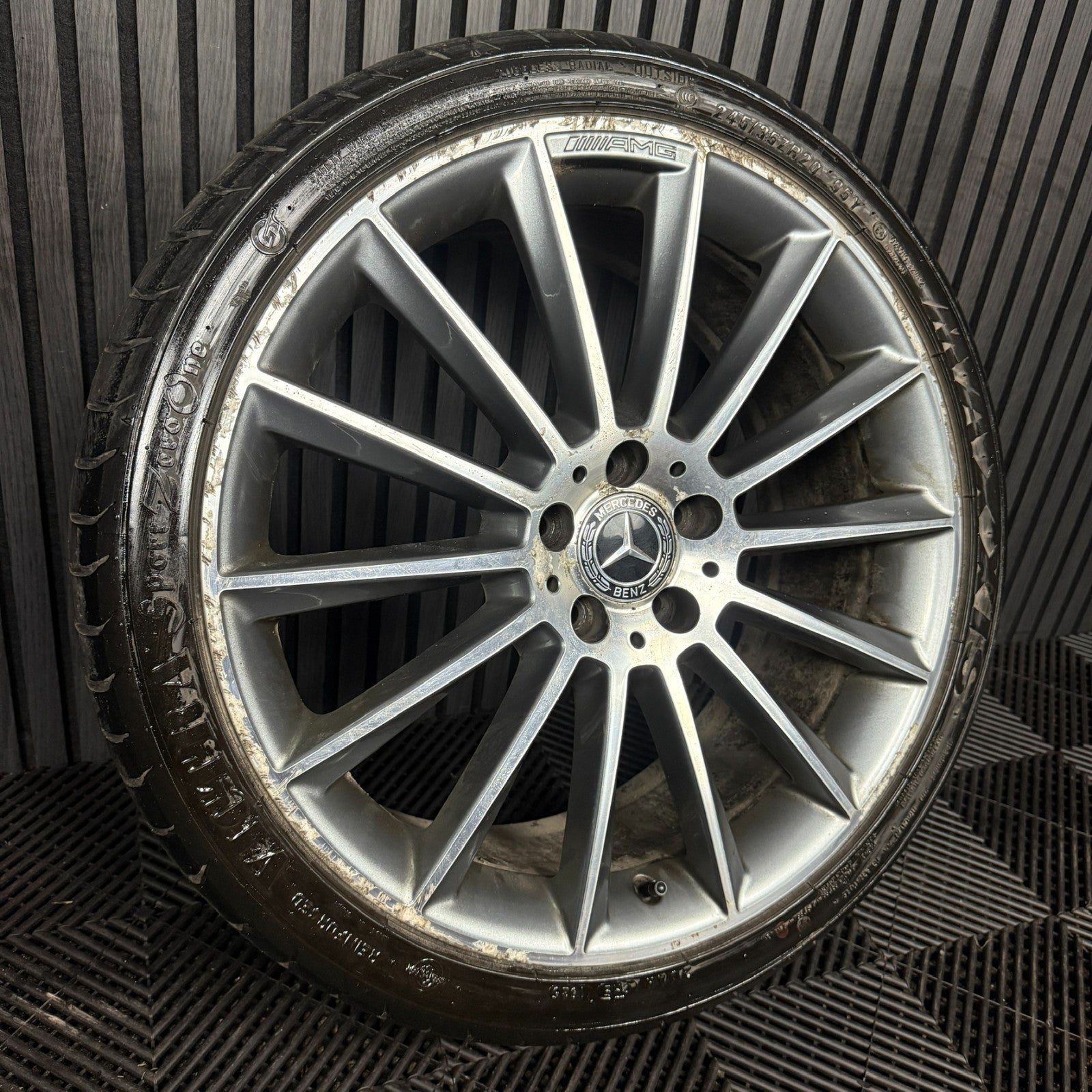 1X 20" Amg Mercedes E Class Grey Dc Alloy Wheel W213 A2134012200 Front Genuine