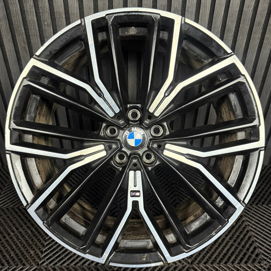 1X 20'' GENUINE BMW 5 SERIES 846 M G30 G31 SPORT ALLOY WHEEL FRONT 8747236