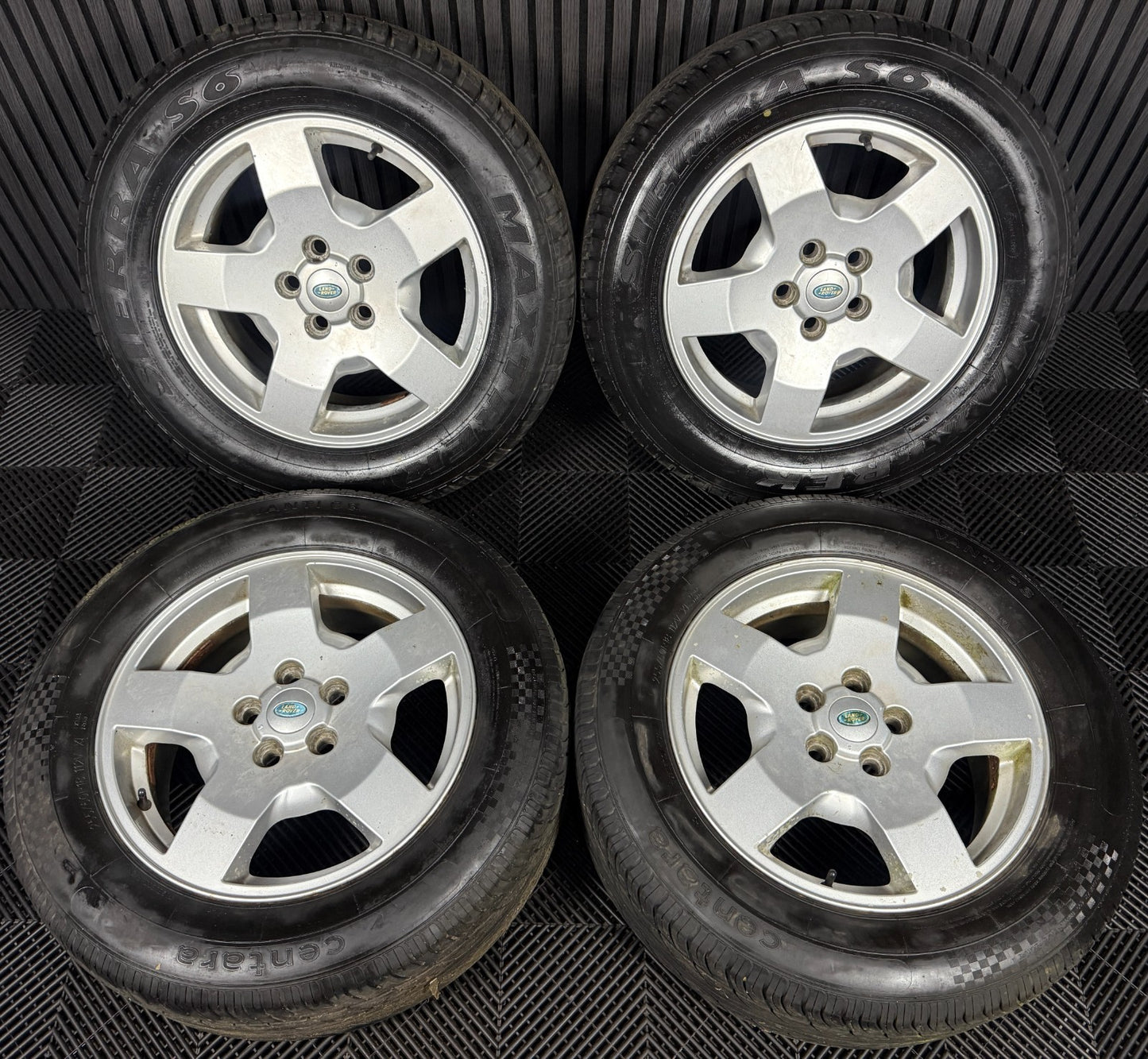 18'' GENUINE LAND ROVER DISCOVERY 4 3 SILVER L319 RANGE SPORT ALLOY WHEELS