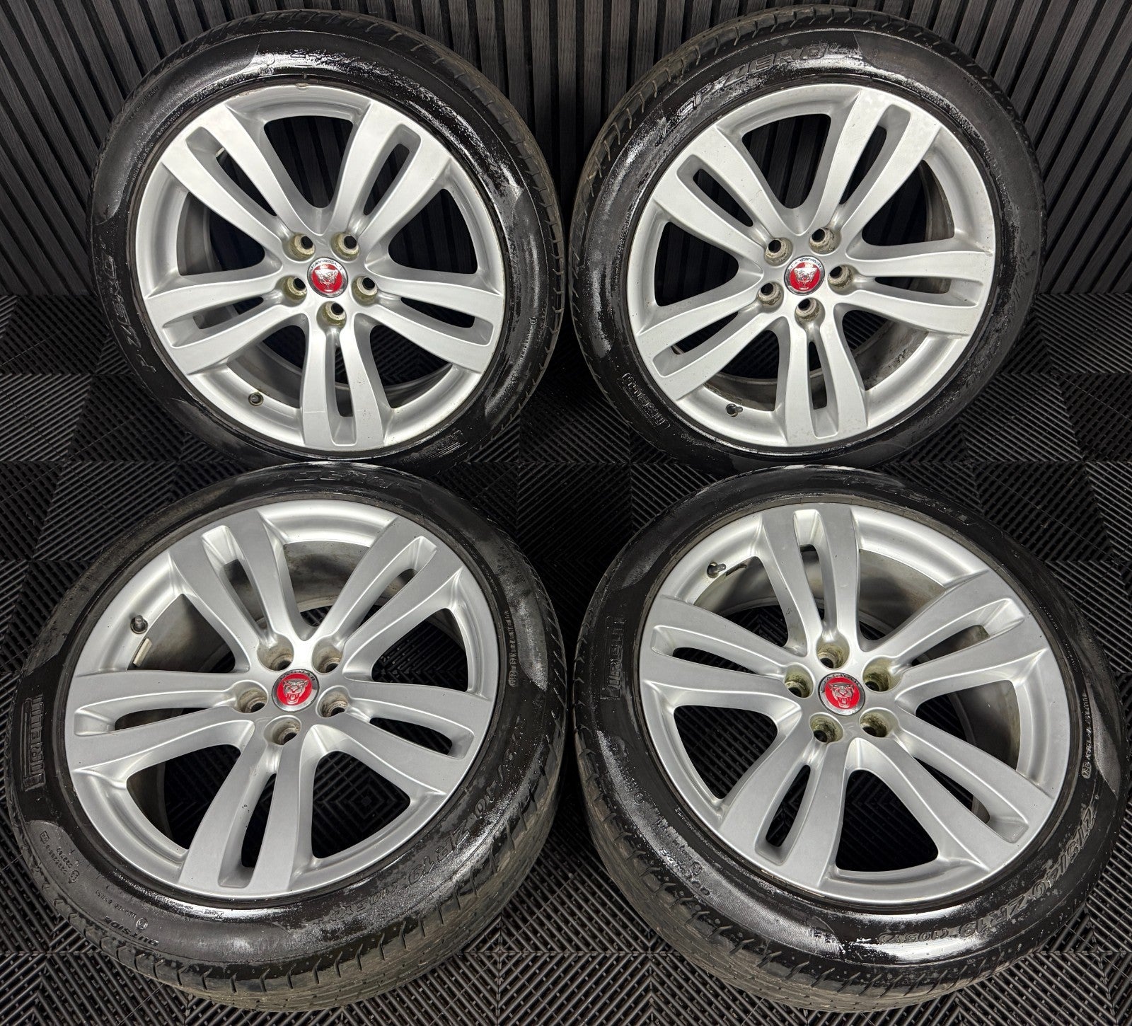 19'' GENUINE JAGUAR XK TOBA X351 ALLOY WHEELS TYRES BW9M-1007-JB KA