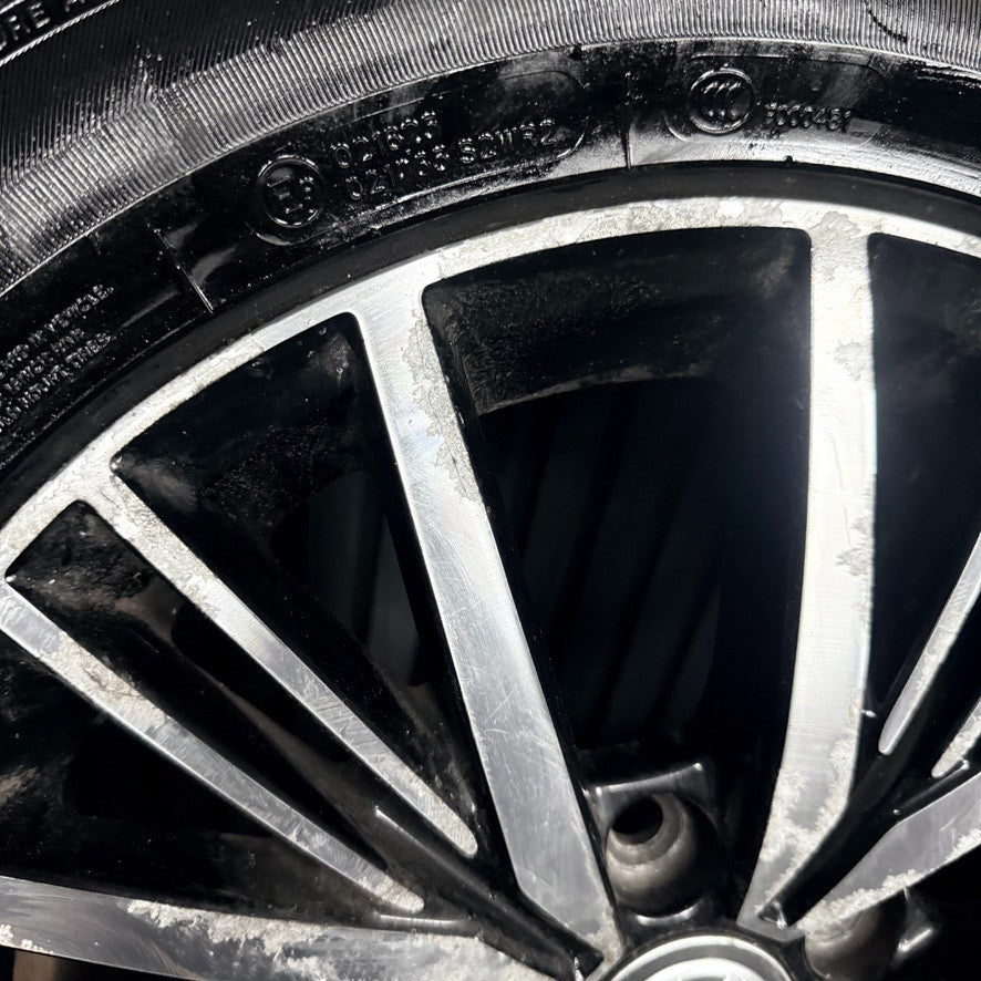 1X 16'' Genuine VW Golf MK7.5 MK7 Linas Alloy Wheel Tyre Gt Single 5G0601025CD