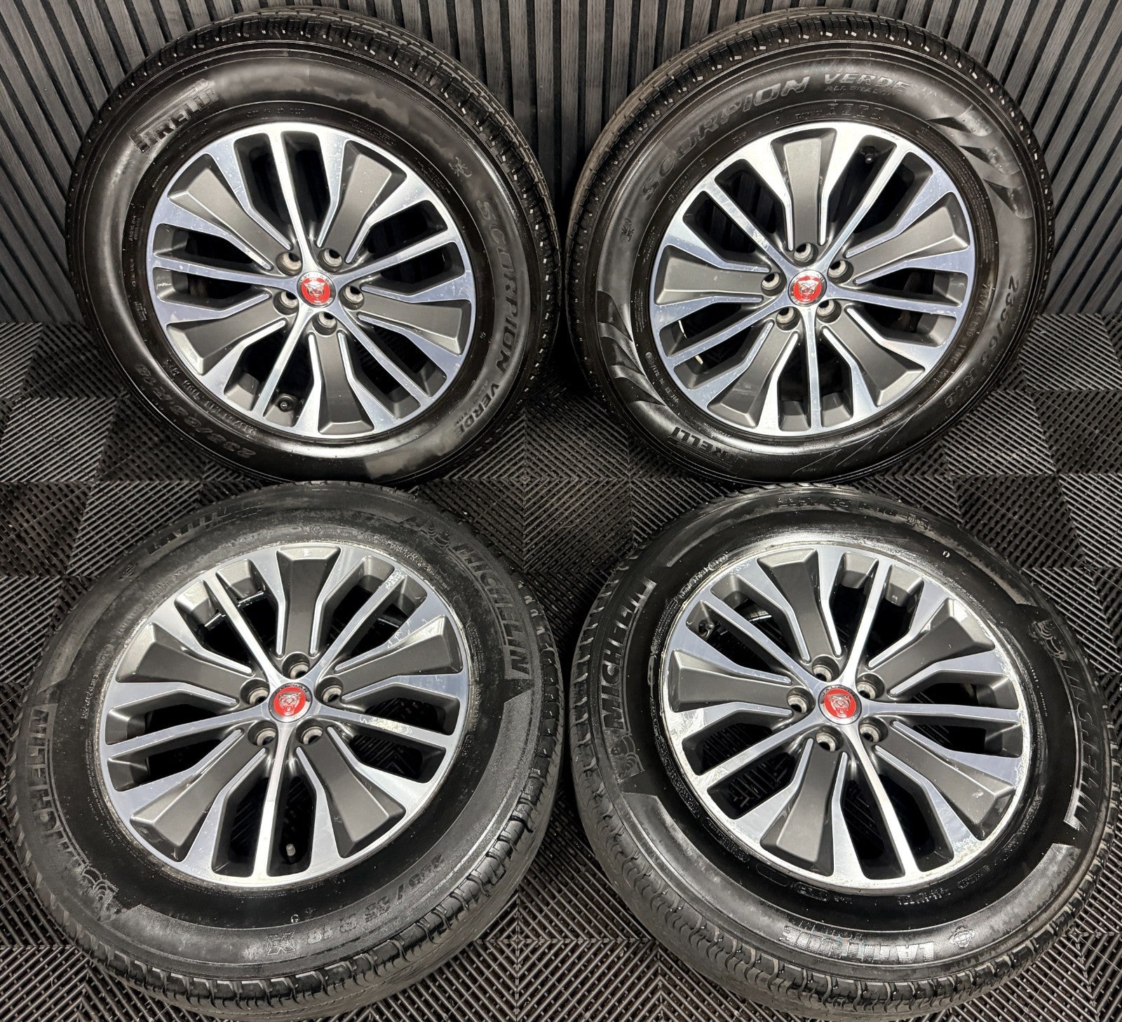18'' Jaguar I-Pace IPace 5055 Atom Alloy Wheels Tyres J9D3-1007-NA Genuine